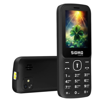 Мобильный телефон Sigma X-style 242 LUCKY Black (4827798792919) Винница - изображение 7