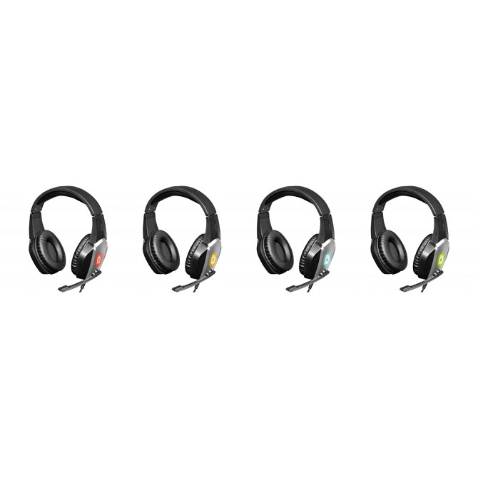 Ігрові навушники Defender X-Skull з мікрофоном і регулятором гучності (Black-Grey) Вінниця - фото 9