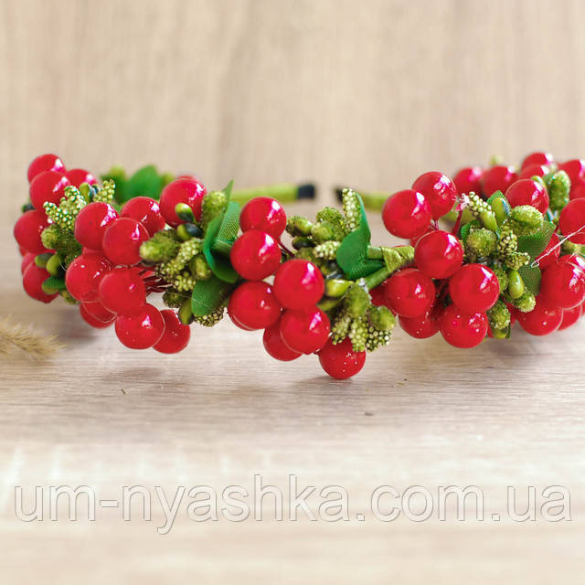 Вінок у українському стилі "Калина" Кривий Ріг - фото 2