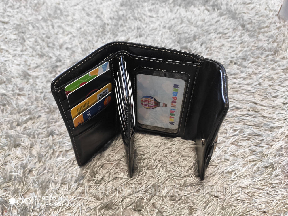 Невеликий жіночий шкіряний гаманець на багато карток Cosset Київ - фото 6