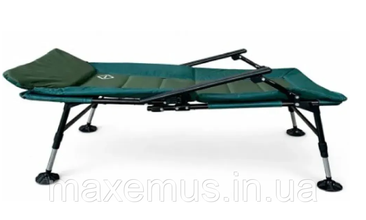 Рыбацкое кресло-шезлонг Bonro B20 раскладной стул для рыбалки и отдыха зеленое Мостиська - фото 10