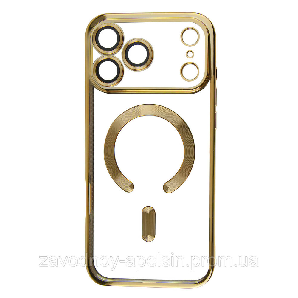 IPhone 17 Pro Чехол магнитный Защита камеры (золотой) Одесса - изображение 2
