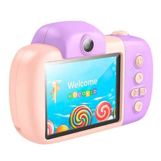 Фотокамера дитяча цифрова HOCO DV201, рожева Вінниця