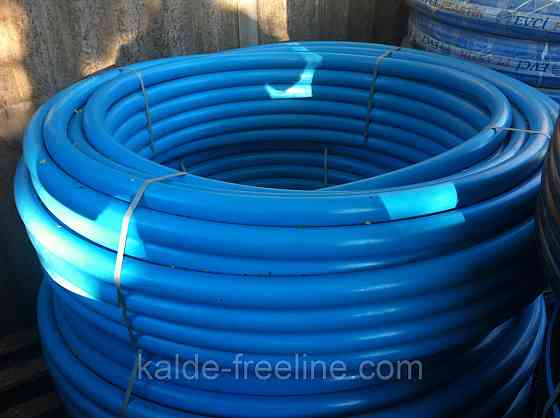 Труба из полиэтилена ПЭТ Ворсклапласт (вторичка) д.32 синяя (200) Харків