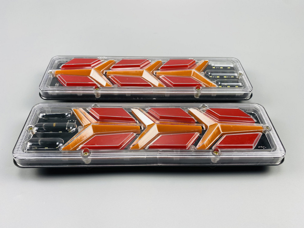 Багатофункціональний задній ліхтар для вантажівки світлодіодний ходовий ліхтар з динамічним індикатором Мукачево - фото 2