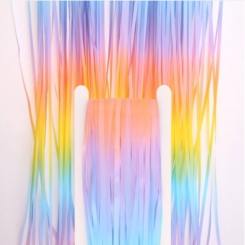 Дождик для фотозоны Единорог 2 м на 1 м разноцветный Киев - изображение 5