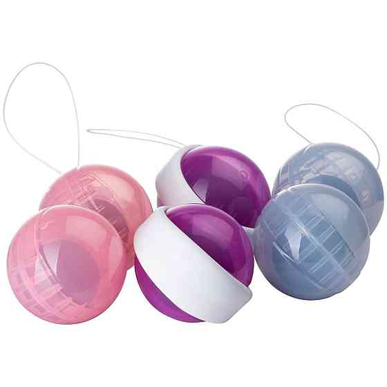 Набір вагінальних кульок LELO Beads Plus, діаметр 3,5 см, змінне навантаження 2х28, 2х37 та 2х60 г Sex Aura Київ