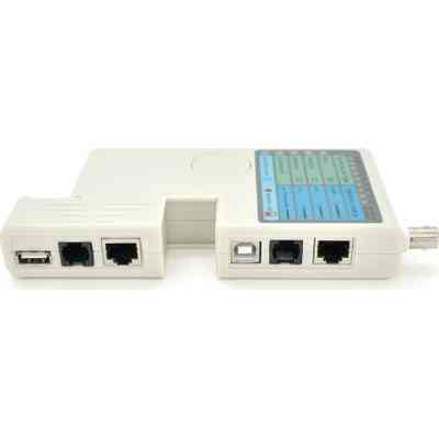 Тестер кабельний RJ-45/RJ-12/RJ-11/BNC/USB Merlion (NT-T040) Вінниця