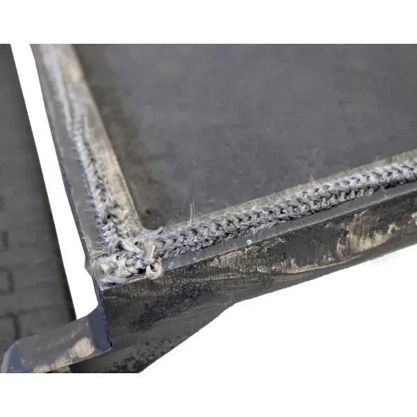 Дверца чугунная топочная каминная 