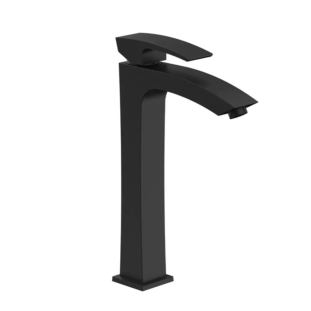 Смеситель для раковины высокий GAPPO G1007-16 черный Киев - изображение 1