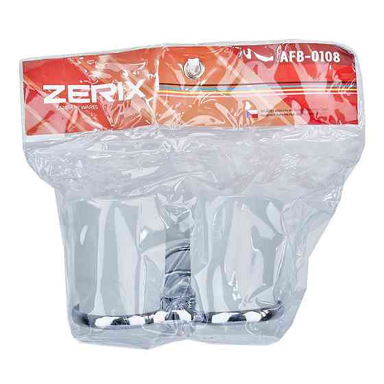 Тримач з 2-ма стаканами (скло) Zerix AFB-0108 (ZX5058) ( 28612 ) Харьков