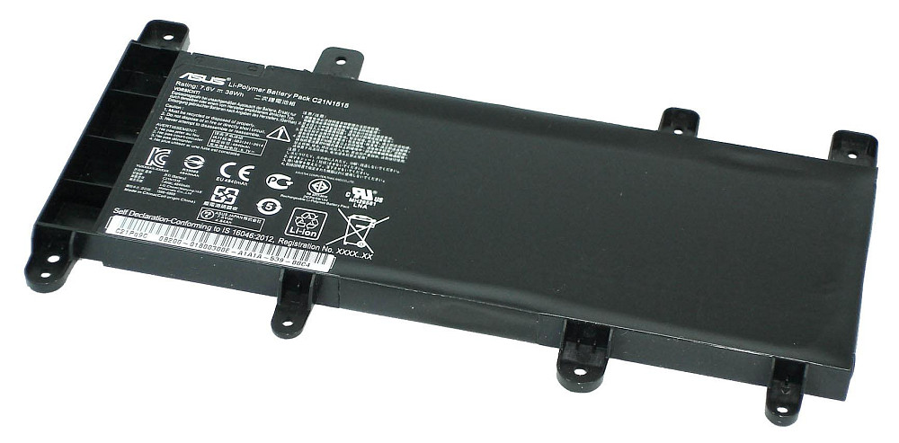 Аккумулятор для ноутбука Asus C21N1515 X756 7.6V Black 5000mAh Orig Вінниця - фото 1