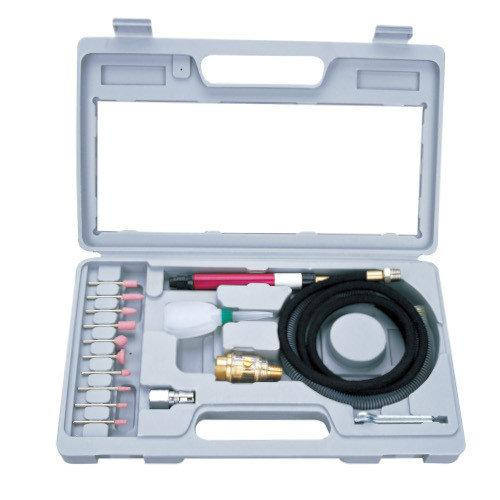 Пневмогравер міні з комплектом шліфувальних каменів AIRKRAFT AT-010K Одеса - фото 1