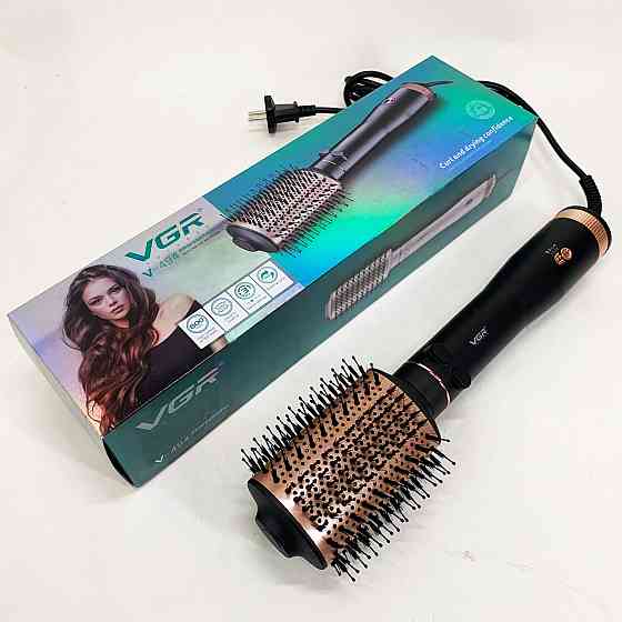 Сучасний фен для укладання, Професійний фен-гребінець з іонізацією, Хороший фен для волосся KP-46 Івано-Франківськ