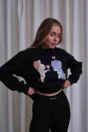 Женский трендовый зимний костюм Черный, 46/48 Одесса