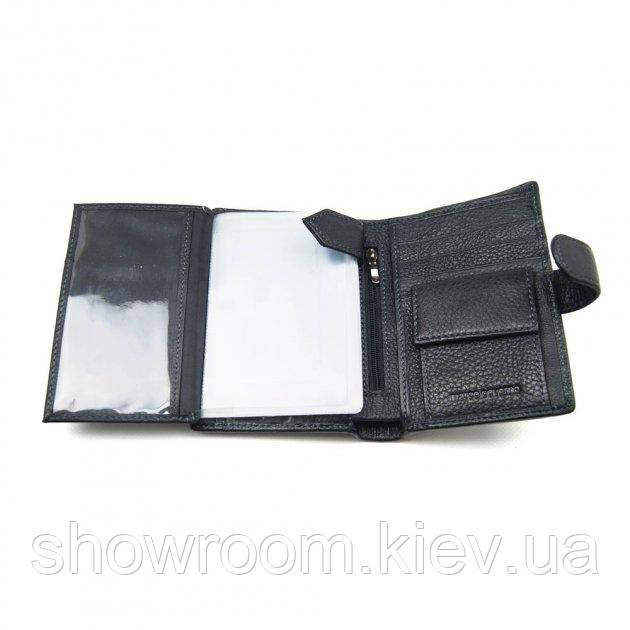 Шкіряне чоловіче портмоне на застібці Marco Coverna (2302) Київ - фото 5