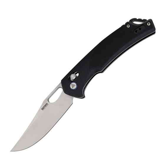 Нож складной SRM Retriever 9201, черный Киев