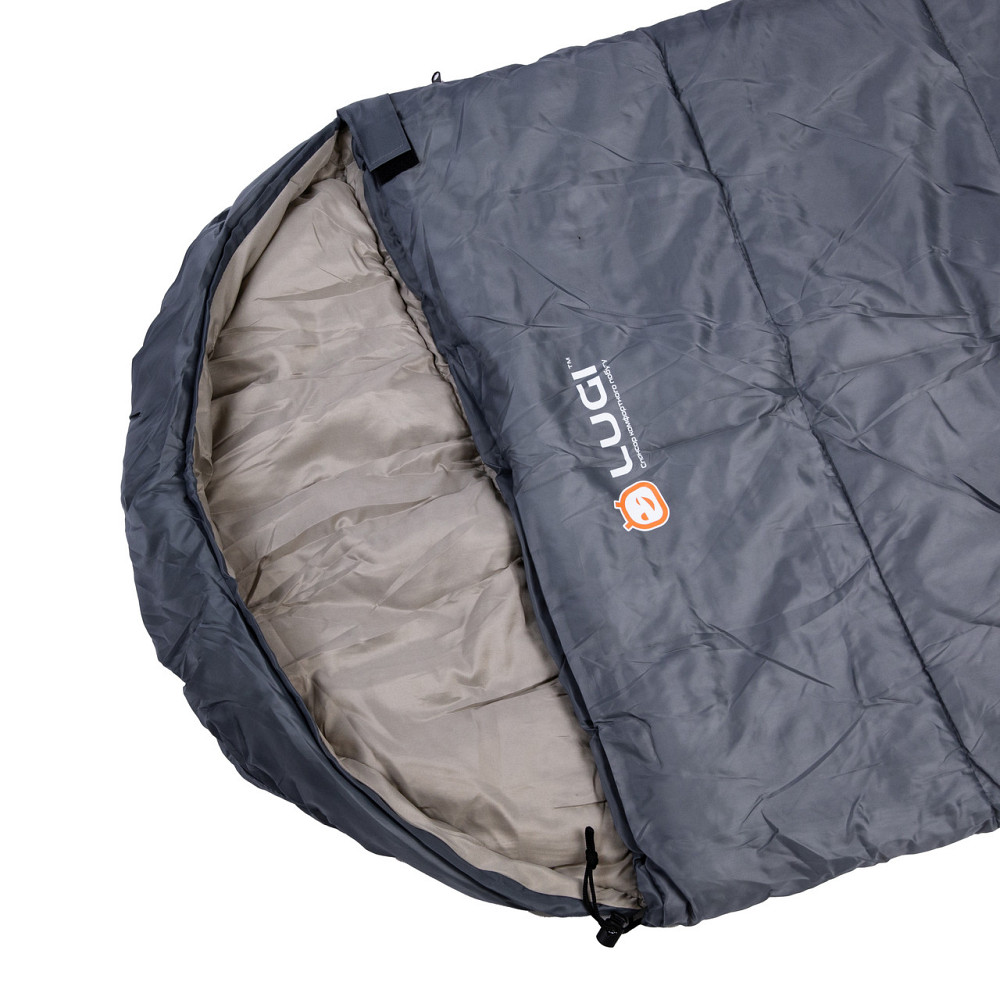 Lugi Спальний мішок водонепроникний з капюшоном, сірий Коломия - фото 4