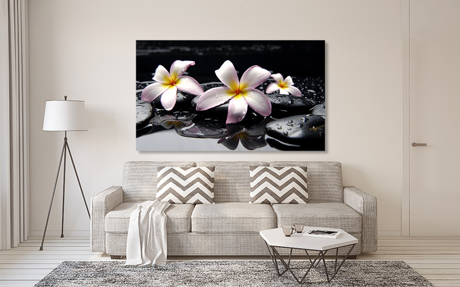 Картина холст в гостиную / спальню Плюмерія    MLP_97 60x100 см Киев - изображение 2