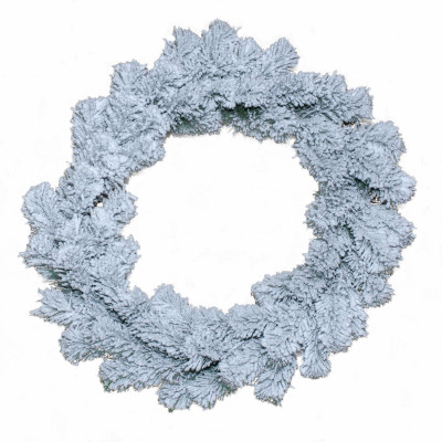 Украшение декоративное YES! Fun венок Рождественский 35 см заснеженный (903549) Винница - изображение 1