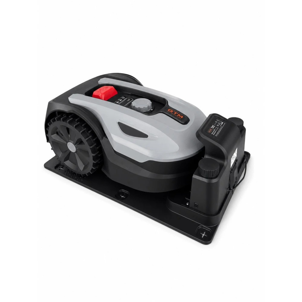 Газонокосилка-робот GTM RLM600/18W 20В, до 600 м², ширина 18 см, с зарядной станцией Киев - изображение 6