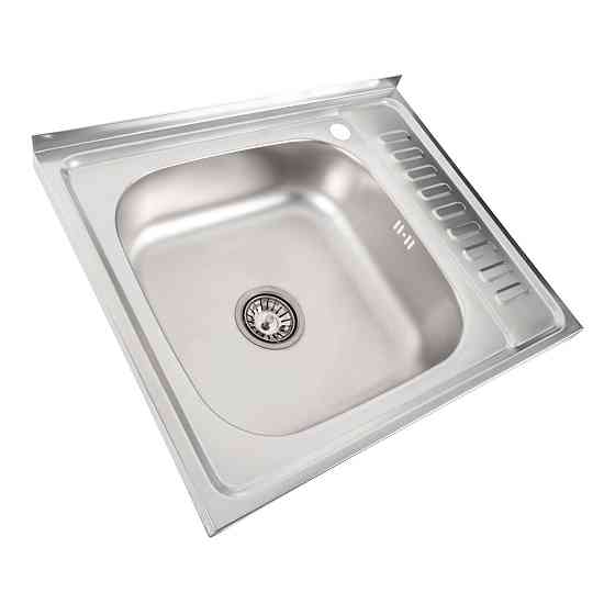 VALESO Кухонна мийка з нержавіючої сталі Valeso САТИН 6050 L (0,7/160 мм) Київ