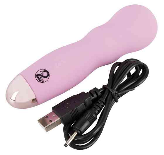 Мини-вибратор волнистый You2Toys Cuties, розовый Sex Aura Киев