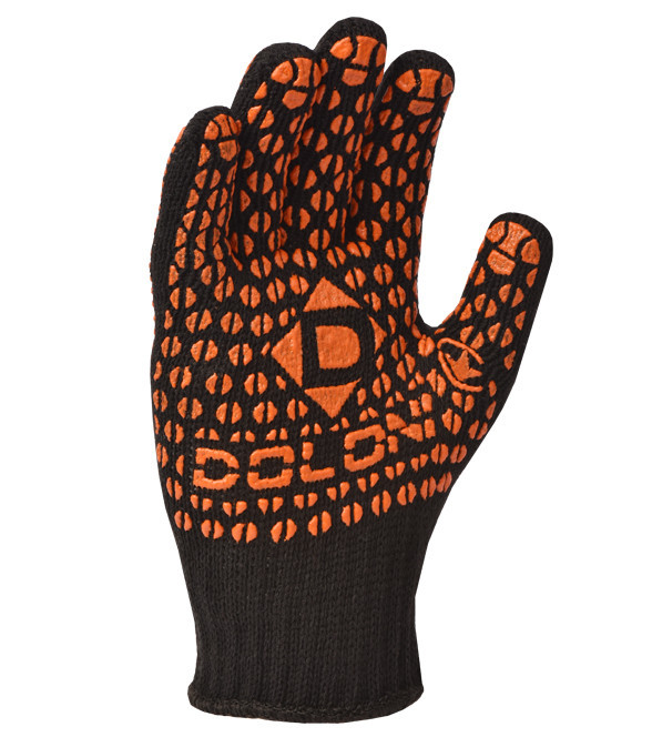 Перчатки трикотажные защитные с ПВХ рисунком Doloni Стандарт 10315 р.10 Ровно - изображение 1