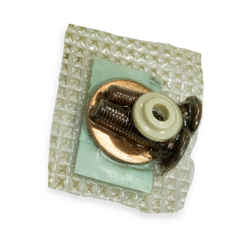 Ремкомплект реле ГАЗ великий стартер (2 болти, планка), що втягує Мукачево - фото 1