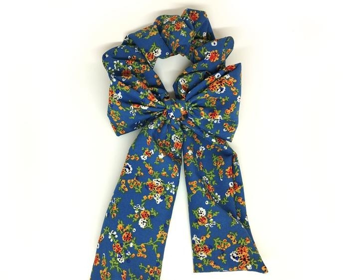 Резинка бант синий Твилли Киев - изображение 1