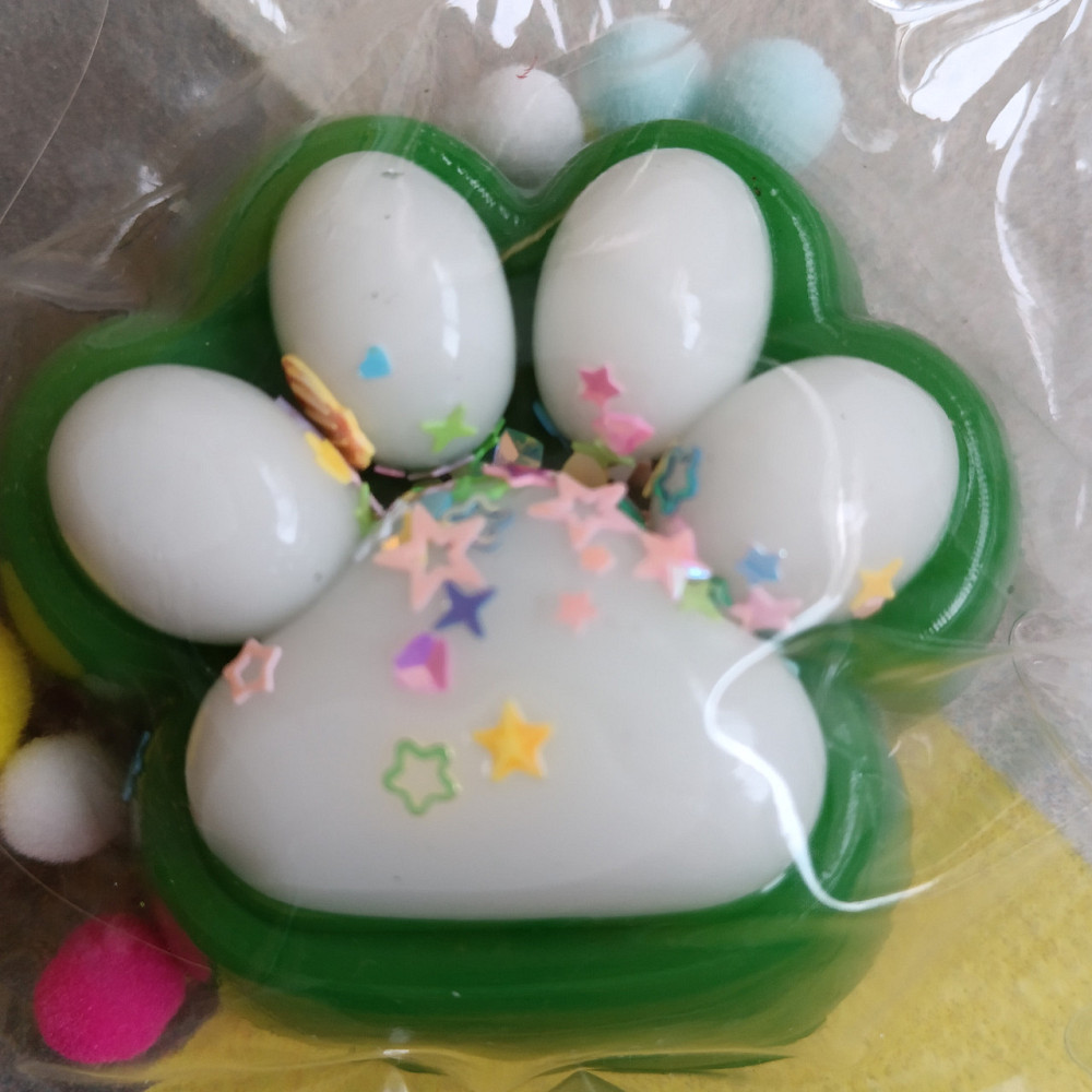 Лапки сквиш новогодняя антистресс лапка Табо Киев - изображение 1