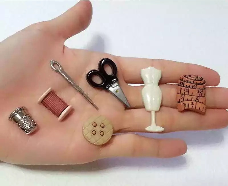 Молд силиконовый Швейные инструменты 104 на 57 мм серый Киев - изображение 3