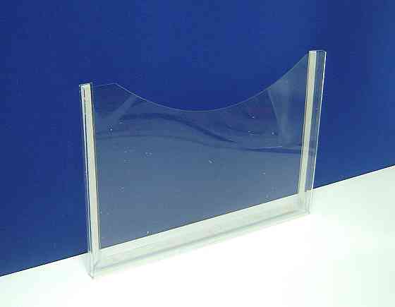 Карман буклетница EKOSTAR А4 гор, 0,7 ПЭТ 10мм со скотчем Киев