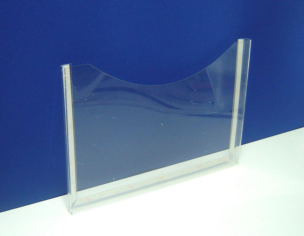 Карман буклетница EKOSTAR А4 гор, 0,7 ПЭТ 10мм со скотчем Киев - изображение 2