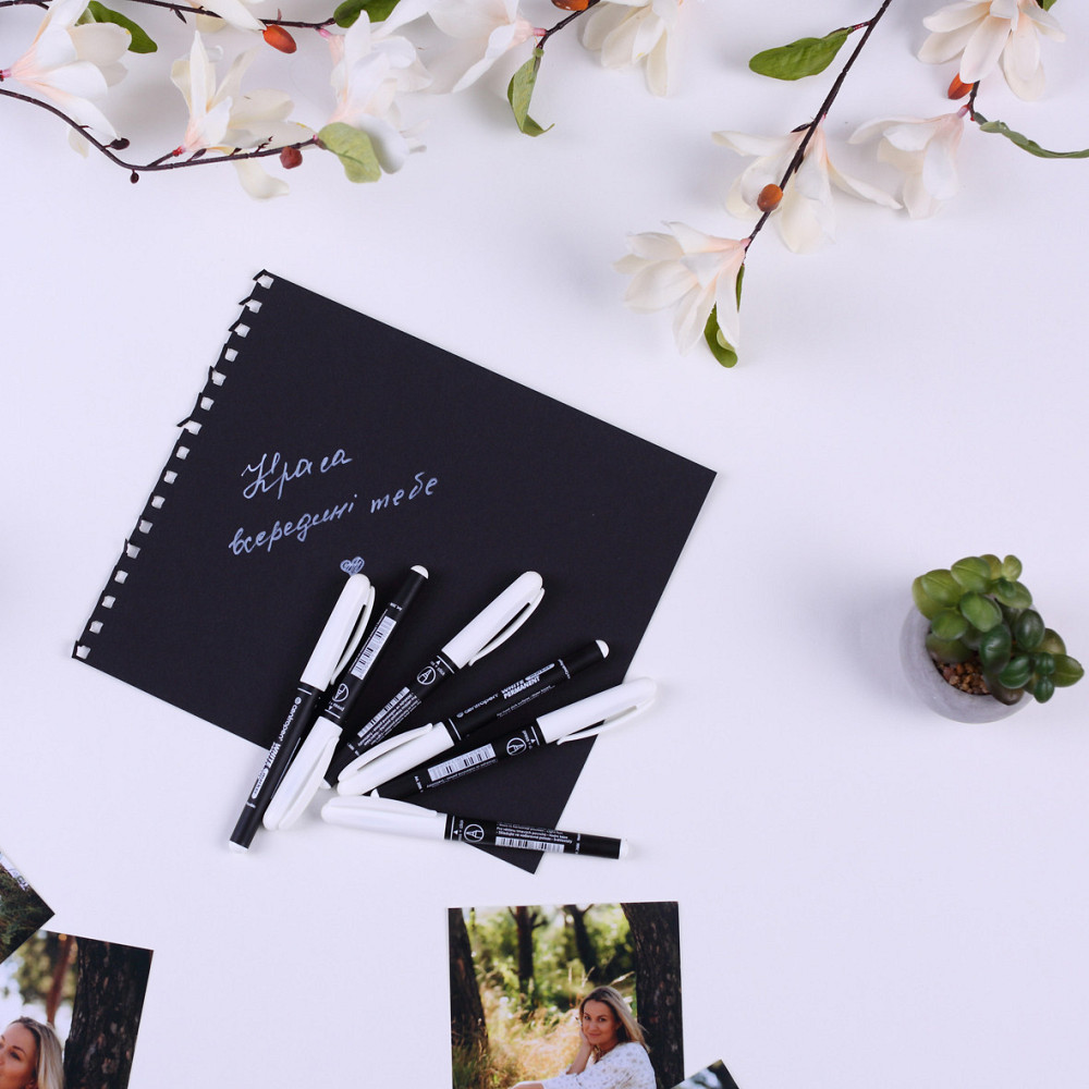 Маркер Centropen 2686 Білий Тернопіль - фото 2