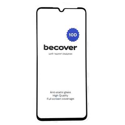 Стекло защитное BeCover Honor X7a 10D Black (711334) Винница