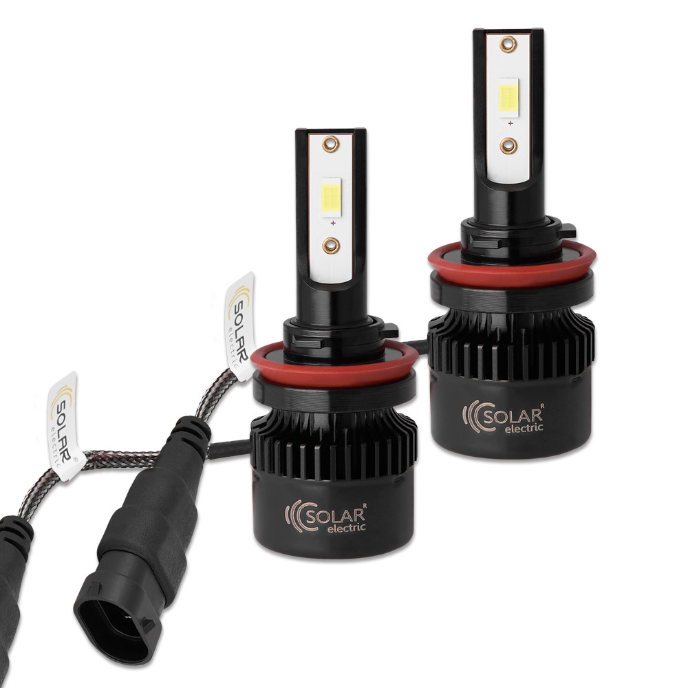 Автолампа Solar LED H8-H11-H16 12/24V 50W 5000Lm 6500K CSP3570 Львів - фото 4