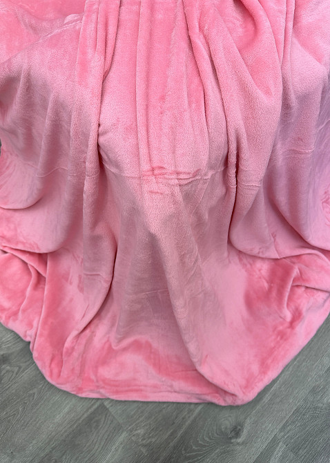 Плед класичний 200х220 см (+-5см) Рожевий (87-048) Київ - фото 8