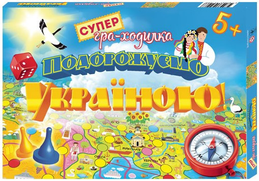 ГРА- Ходилка Подорожуємо Україною, шт Київ - фото 1