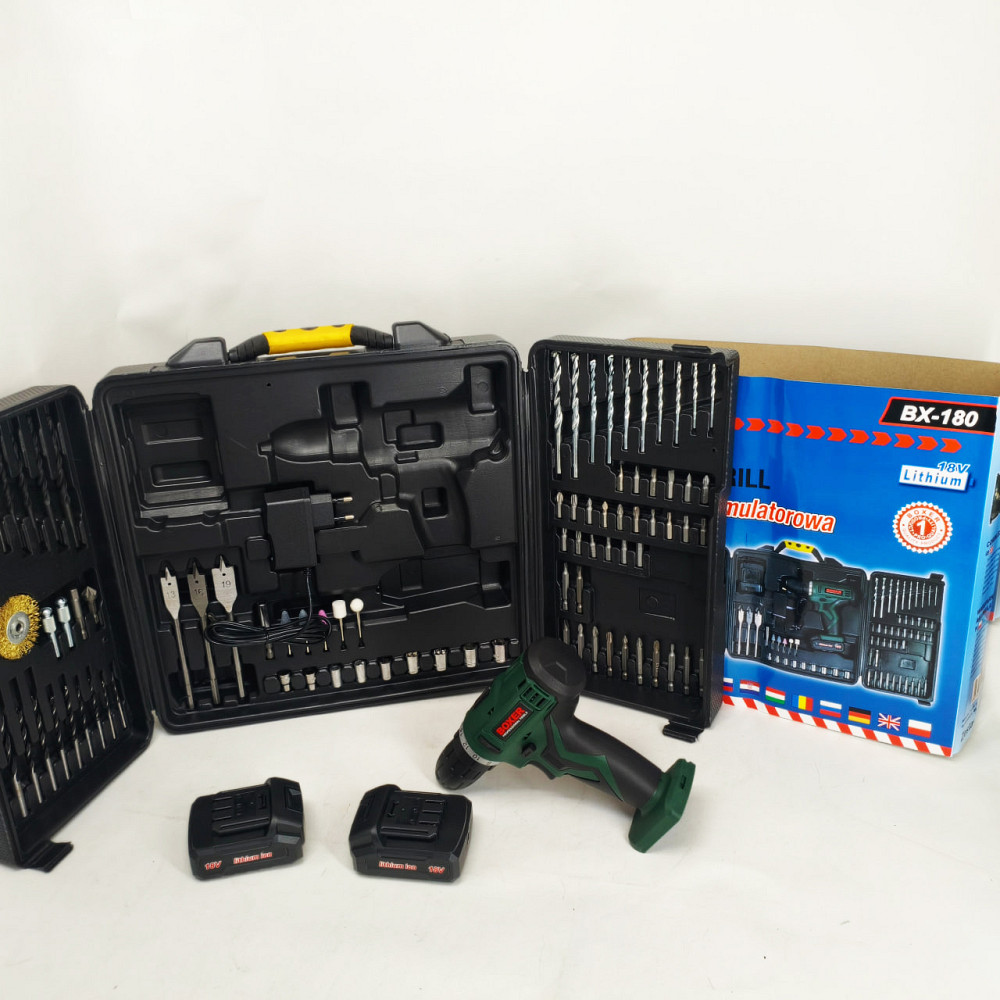 Мощный надежный аккумуляторный шуруповерт, Насадка-шуруповерт для дома, Компактный ударный шуруповерт BG-38 Львов - изображение 9