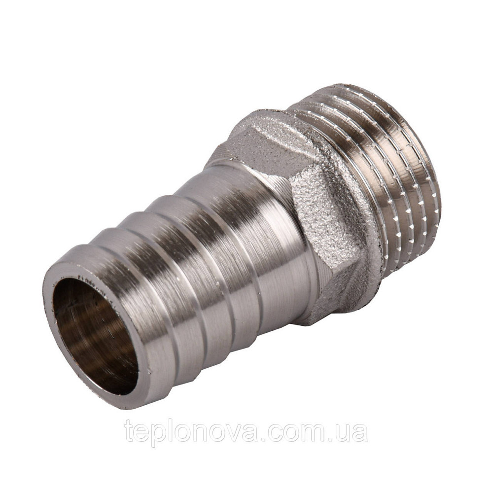 Штуцер 1/2"Н 18 мм нікельований NU3I2S OPTIMUM Чернівці - фото 2