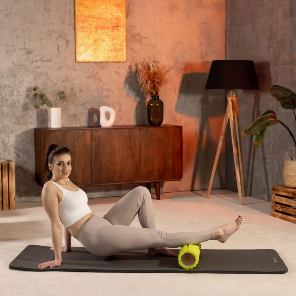 Колрик для йоги Hop-Sport HS-NB010GM NBR 1см графитовый Киев - изображение 10