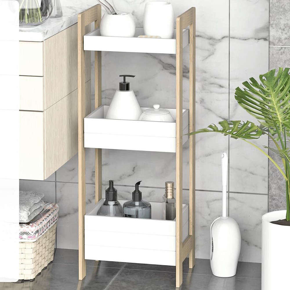 Етажерка для ванної "Халаіб" бланже-зефір Миколаїв - фото 1