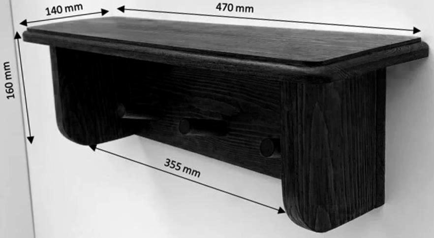 Полка для ванной 