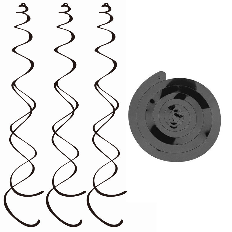 Дощик гірлянда 6 стрічок 70 см чорний Київ - фото 1