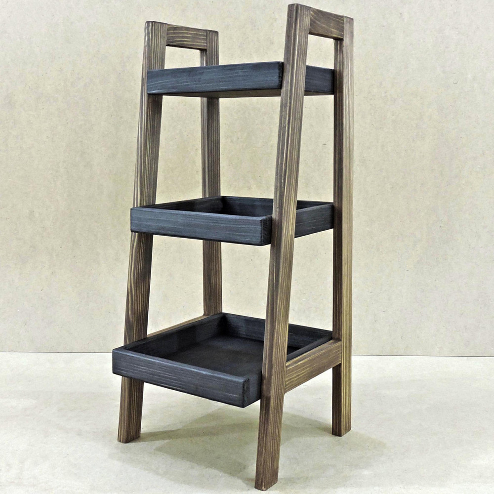 Етажерка для ванної "Сафага" сепія-венге Миколаїв - фото 1