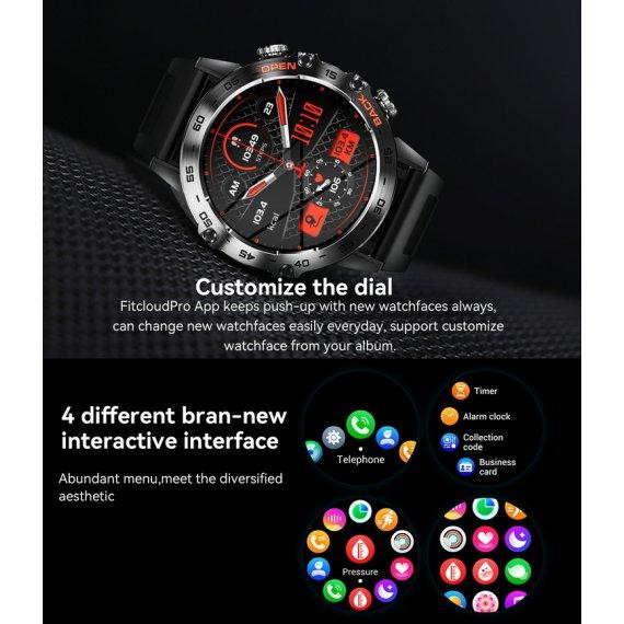 Умные часы Smart Delta K52 (Серебристый) Винница - изображение 8