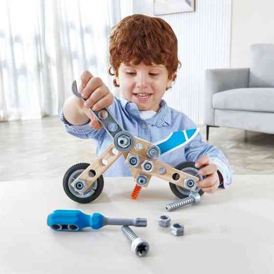 Конструктор Hape Мотоцикл 34 деталі (E3037) Харків