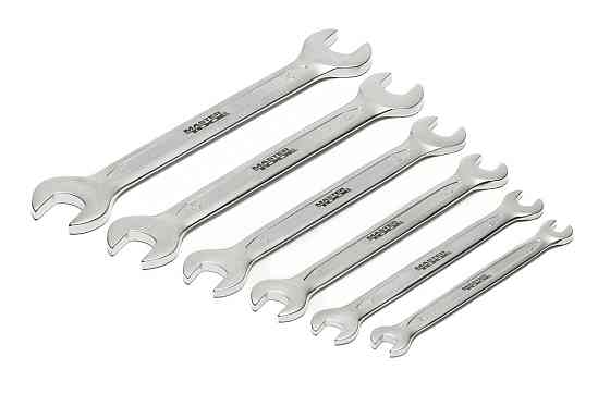 MASTERTOOL Ключі ріжкові MASTERTOOL PROFI COLD STAMPED набір 6 шт (6х7-16х17 мм) CrV 70-1106 Киев