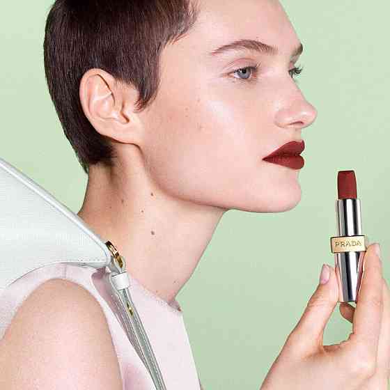 Рефіл помади Prada Monochrome Soft Matte Lipstick 159 Nudo — стійка матова помада змінний блок Слов'янськ